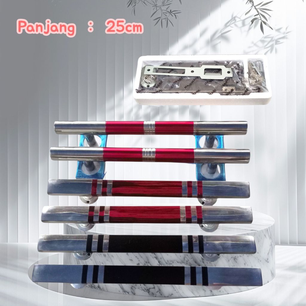Handle pintu / Hendle pintu / Hendel pintu panjang 25cm minimalis