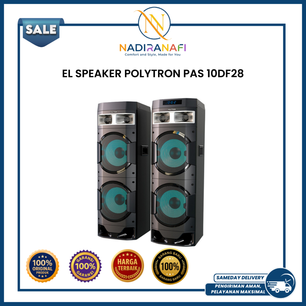 Polytron PAS 10DF28 Speaker Aktif | Power Besar | Kualitas Premium