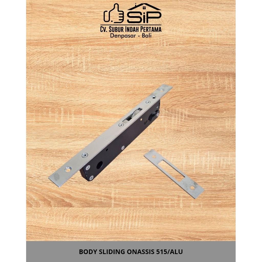 BODY SLIDING ONASSIS 515/ALU/BODY UNTUK PINTU SLIDING