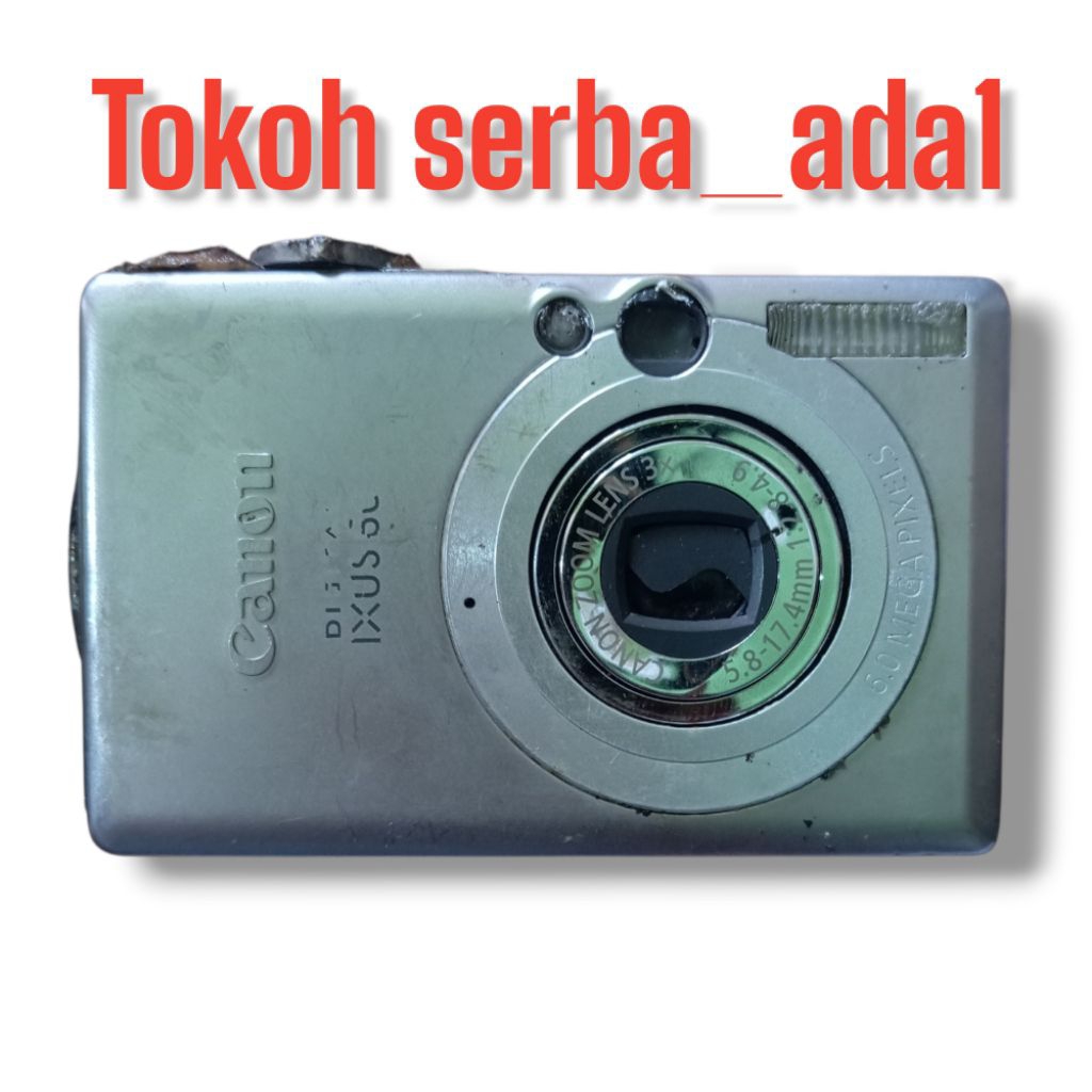 Kamera Canon Digital IXUS 60 Bahan Matian
