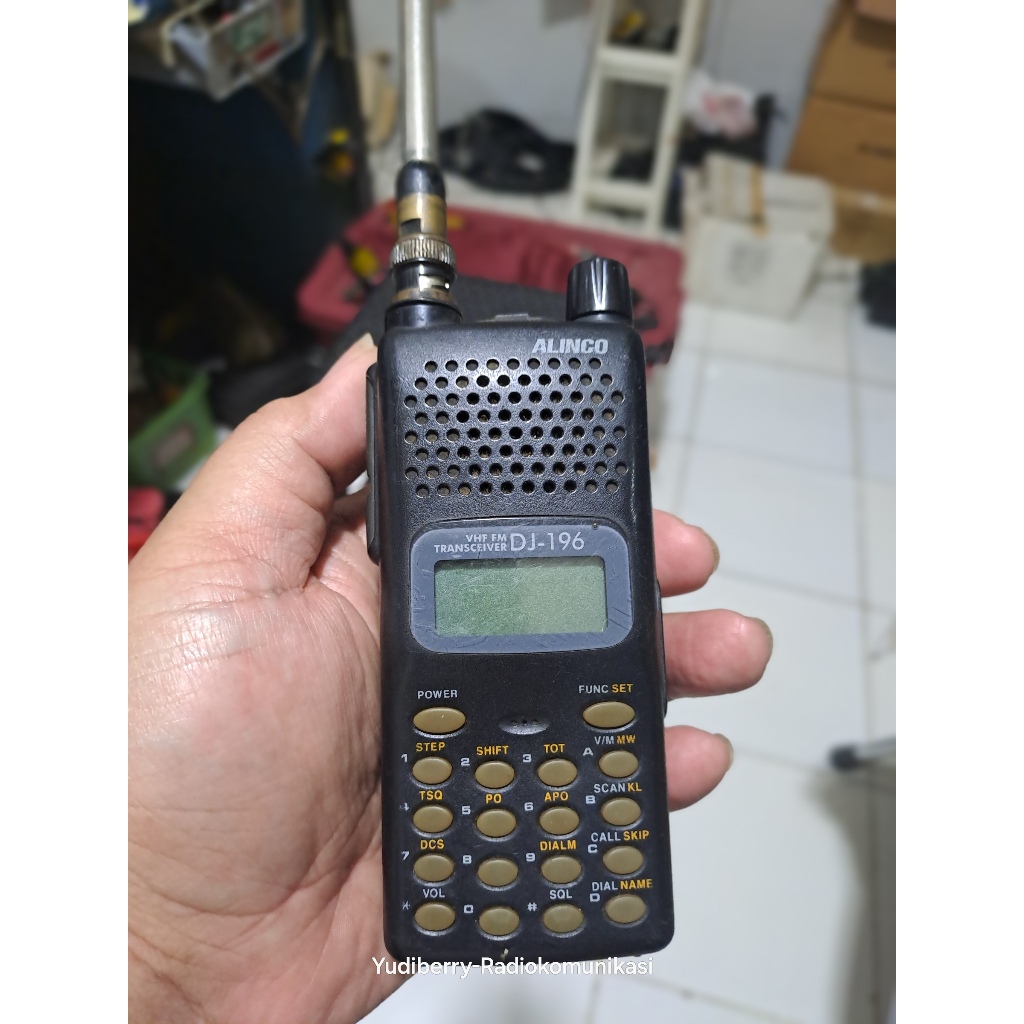 Ht Alinco Dj196 Made in Japan ALINCO DJ196 Kondisi Normal  Alinco DJ 195 Frekuensi VHF