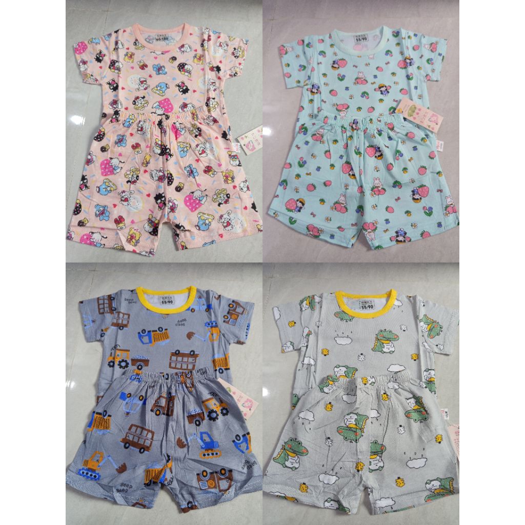 PIYAMA ANAK BAJU TIDUR ANAK HP LELANG CEWEK COWOK USIA 1-6TAHUN