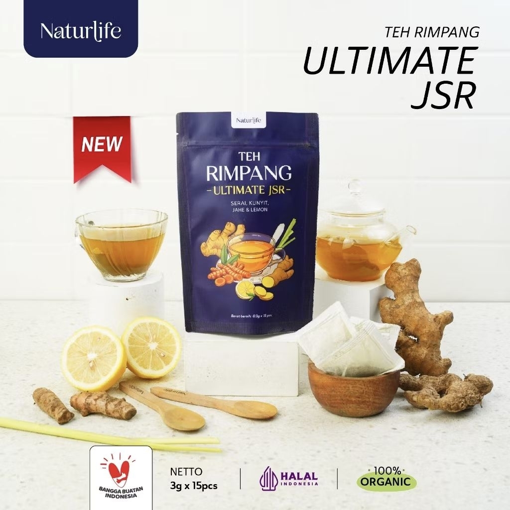 TEH JSR ULTIMATE NATURLIFE / RESEP SEHAT JSR / RAMUAN JSR / REMPAH JSR / JSR ULTIMATE