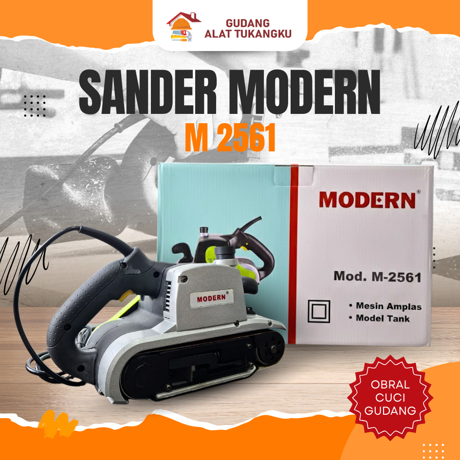 SANDER MODERN M-2561 (MESIN AMPLAS BELT)
