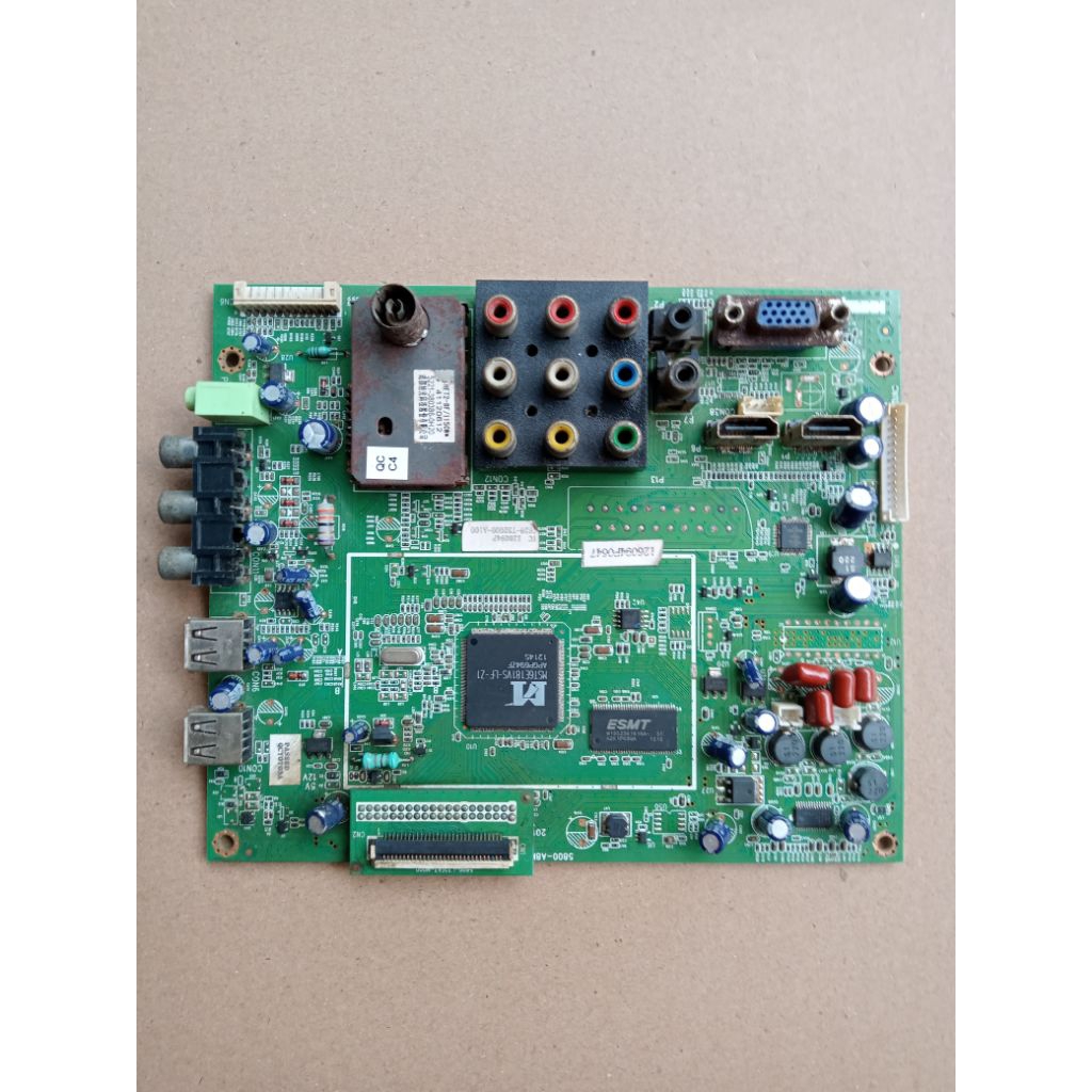 mb mobo mainboard led tv COOCAA 32E63 original cabutan normal