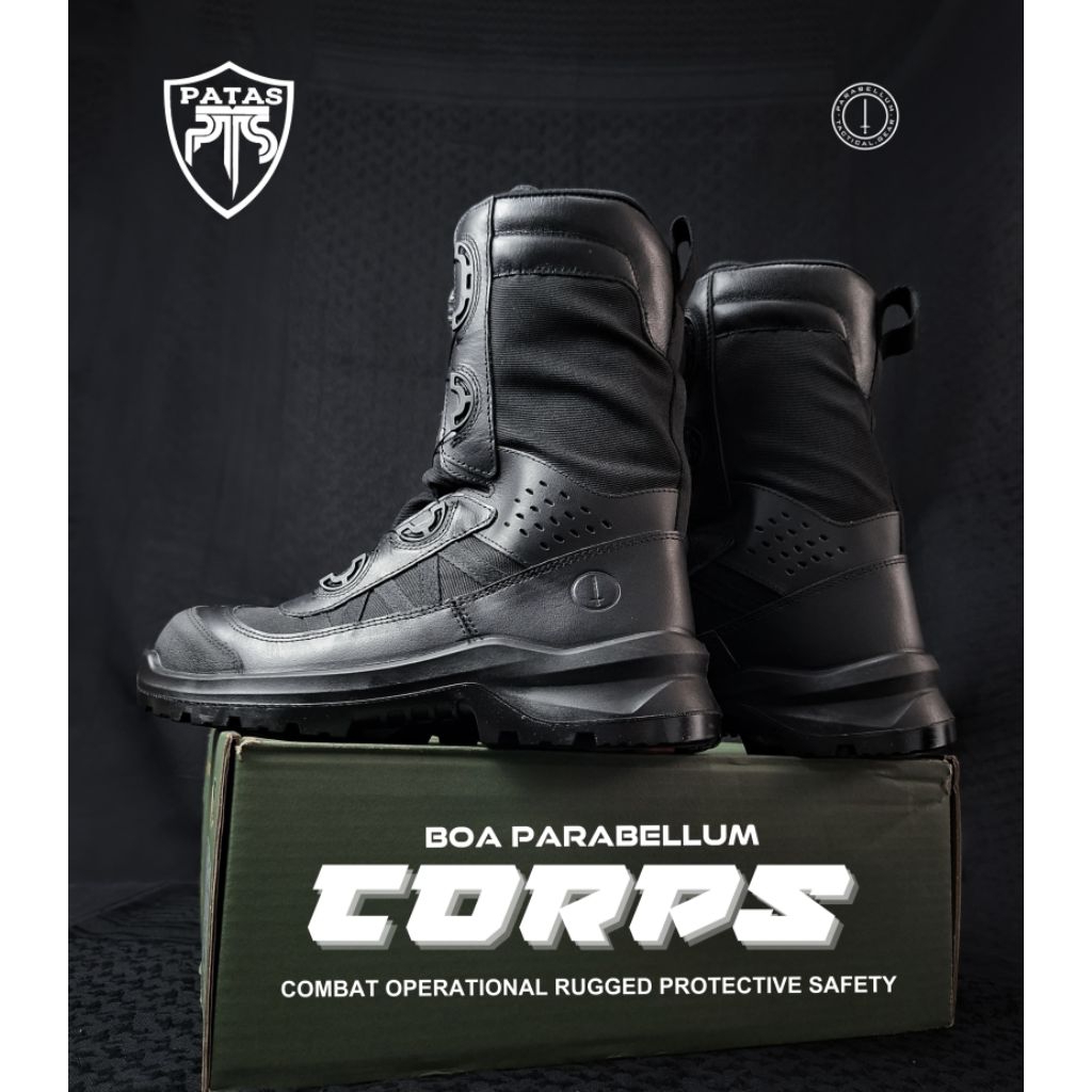 PATAS - SEPATU BOA PARABELLUM CORPS TACTICAL