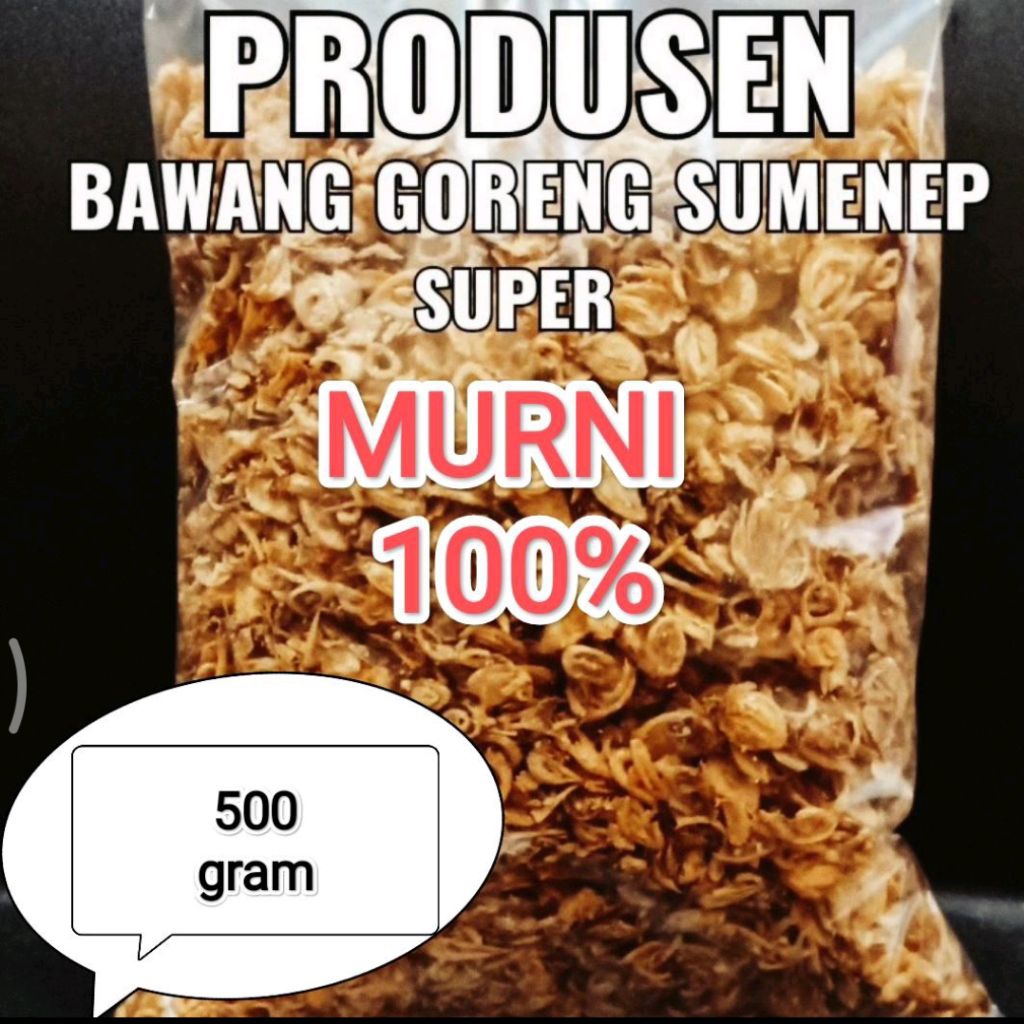 bawang goreng sumenep. premium