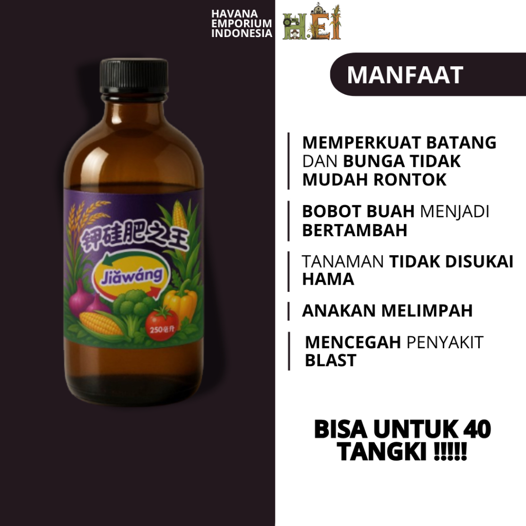 Jiawang Jia Wang Raja Pupuk Kalium Dan Silika Silica Cair Original Tbk