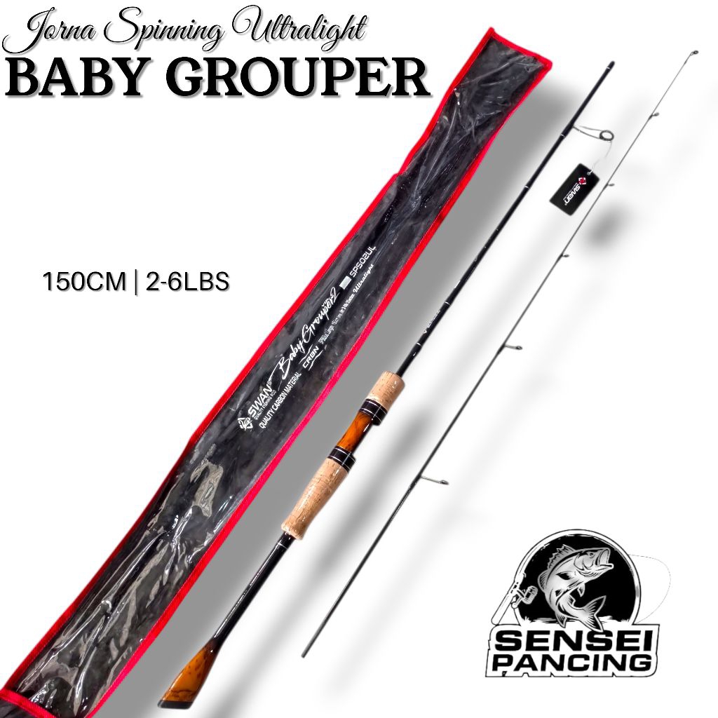 JORAN PANCING SWAN BABY GROUPER-2 SPINNING ULTRALIGHT 150CM 2-6LB