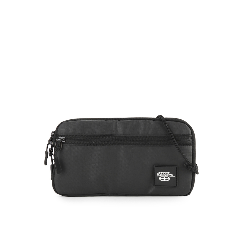 No Fear - Flaxible 2 Travel Wallet Bag - Black