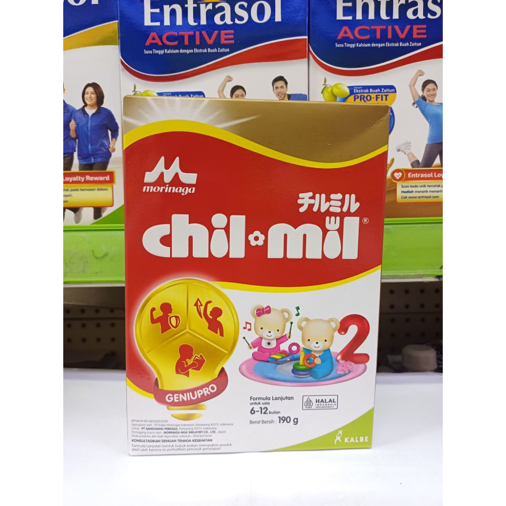 MORINAGA Chil mil 6-12bln 190gr exp 2027