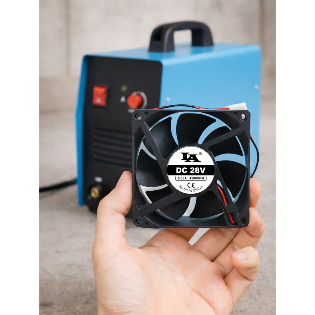 Kipas Pendingin Mesin Las DC 28V 9cm (90mm) | Cooling Fan Heavy Duty | Sparepart Mesin Las Inverter