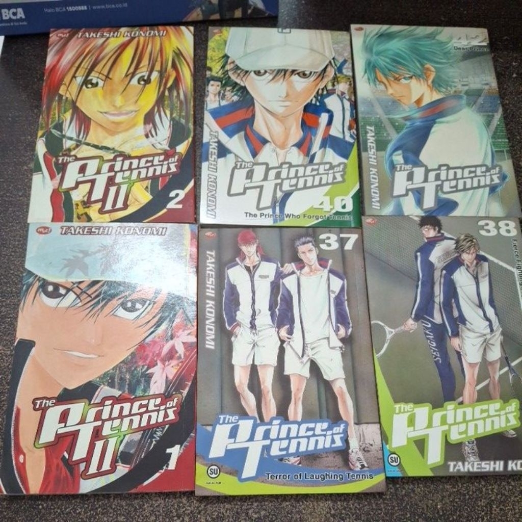 komik Prince of Tennis cabutan