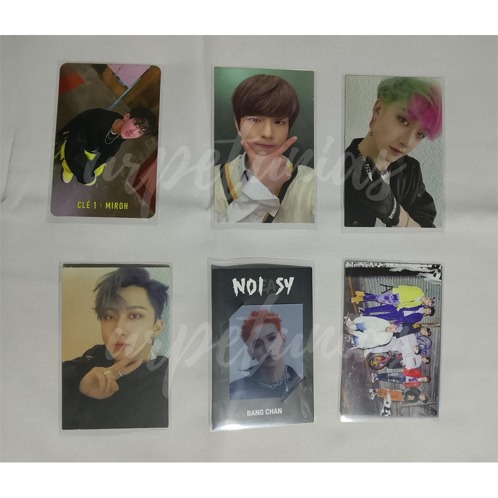 PHOTOCARD OFFICIAL STRAY KIDS BANGCHAN CHANGBIN SEUNGMIN MIROH GO LIVE