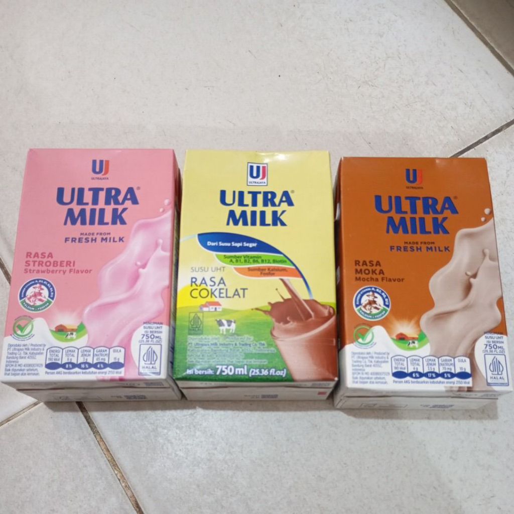 ultra milk uht 750ml