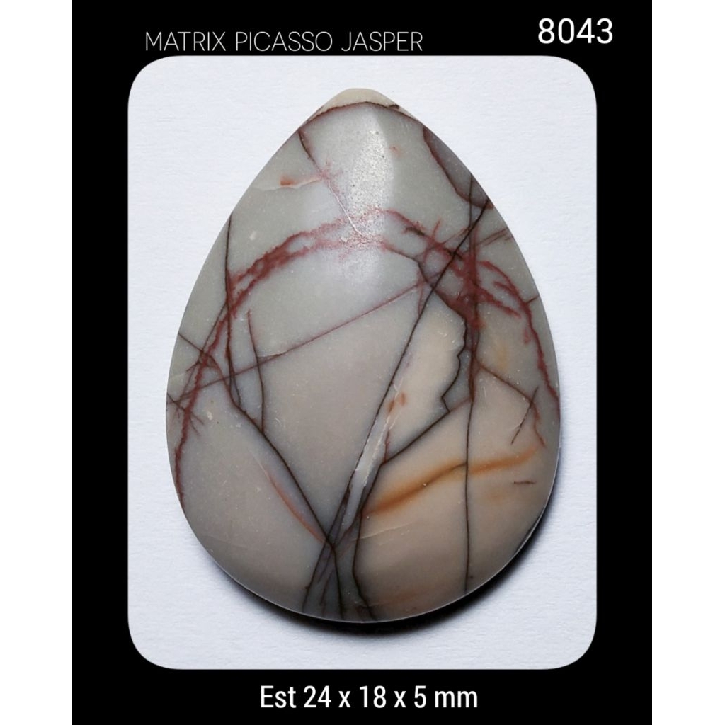 8043 Batu Matrix Picasso Jasper
