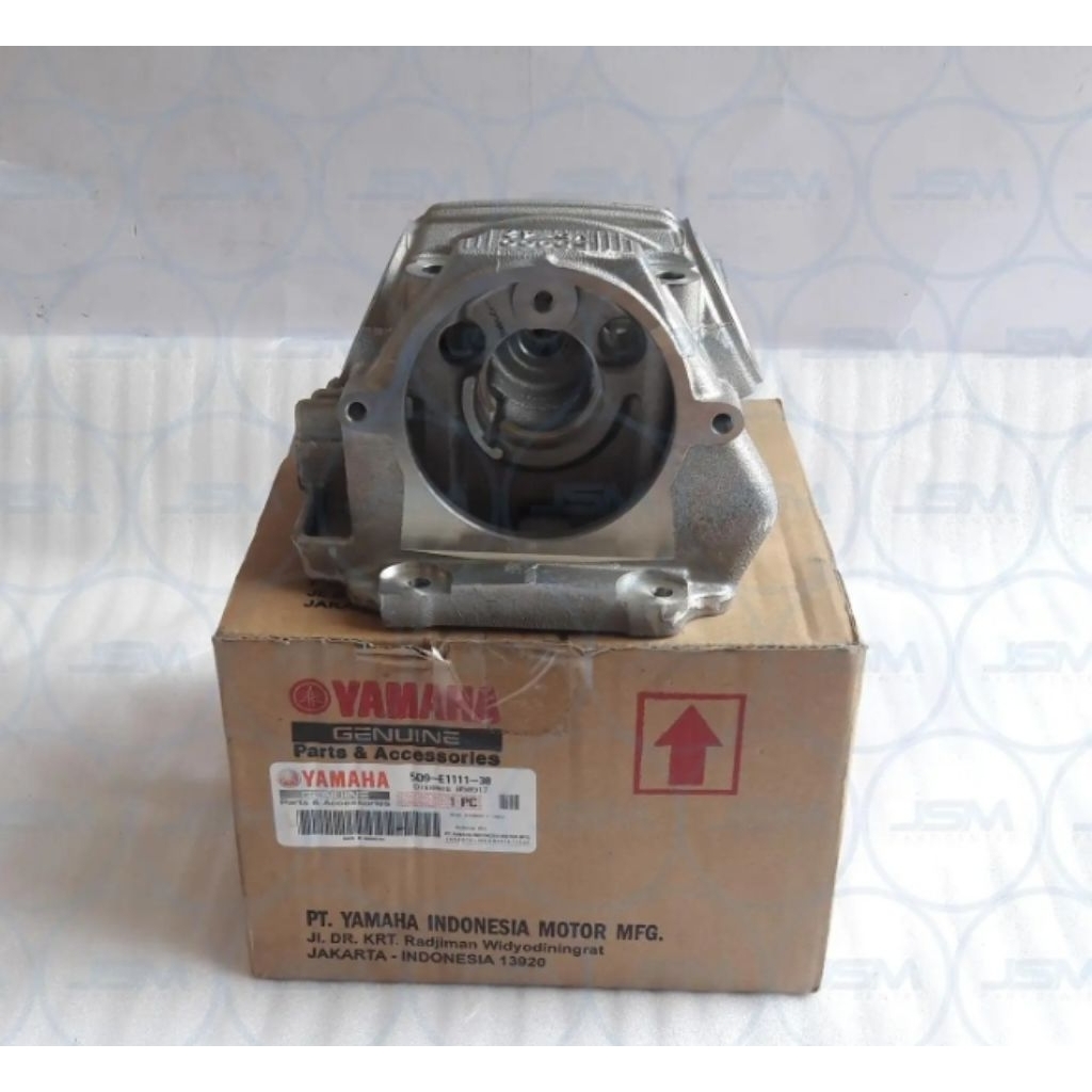 5D9-E1111-30 KEPALA SILINDER,CYLINDER HEAD YAMAHA VEGA ZR ORI YGP