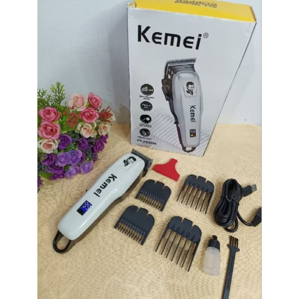 COD Kemei KM PG 809A Alat Cukur Profesional