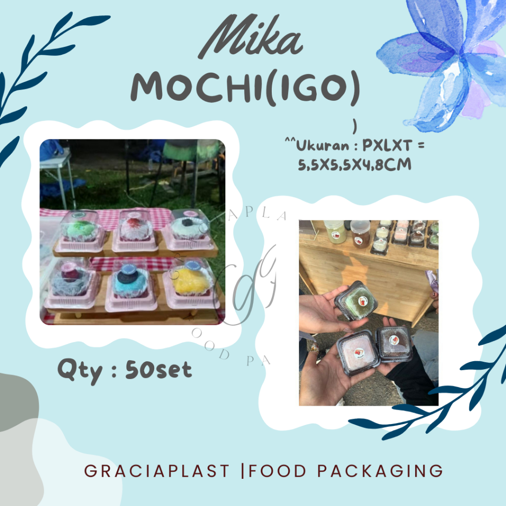 MIKA MOCHI SATUAN/ MIKA ICHIGO/ MIKA IGO DAIFUKU/ MIKA MOCHI SATUAN MURAH ISI 50PCS