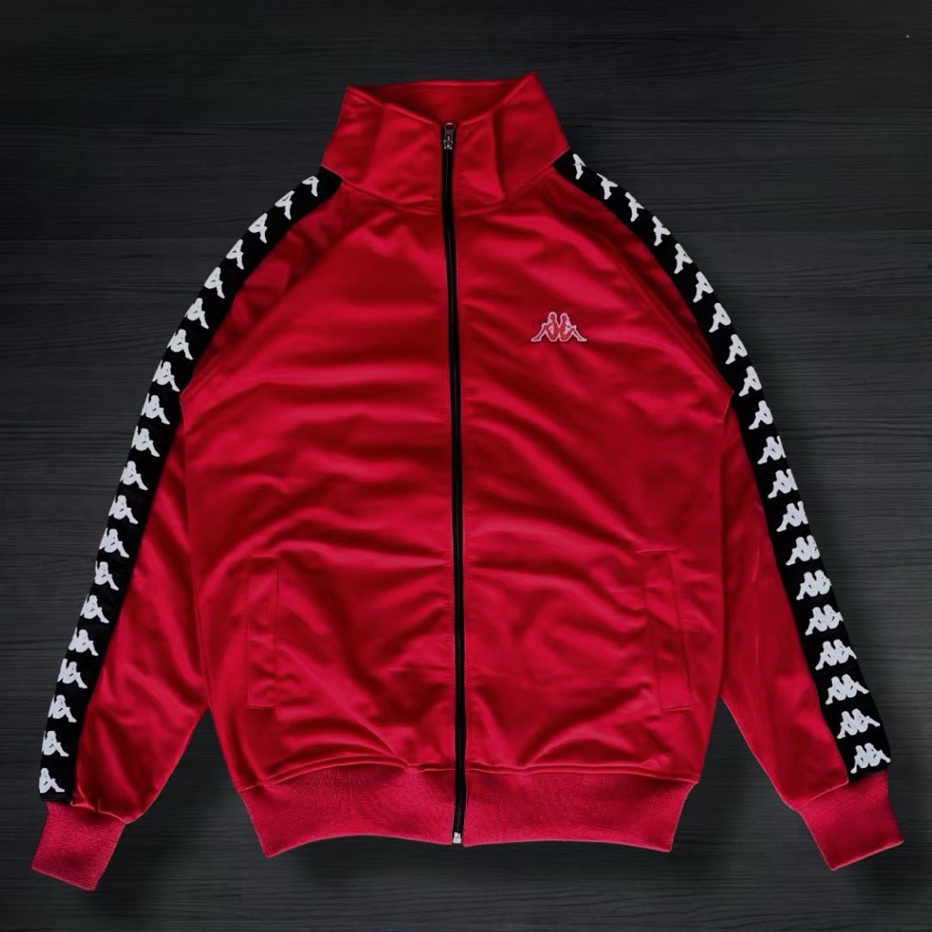 Tracktop jaket kappa jaket kappa jaket kapa tracktop jaket pria casual