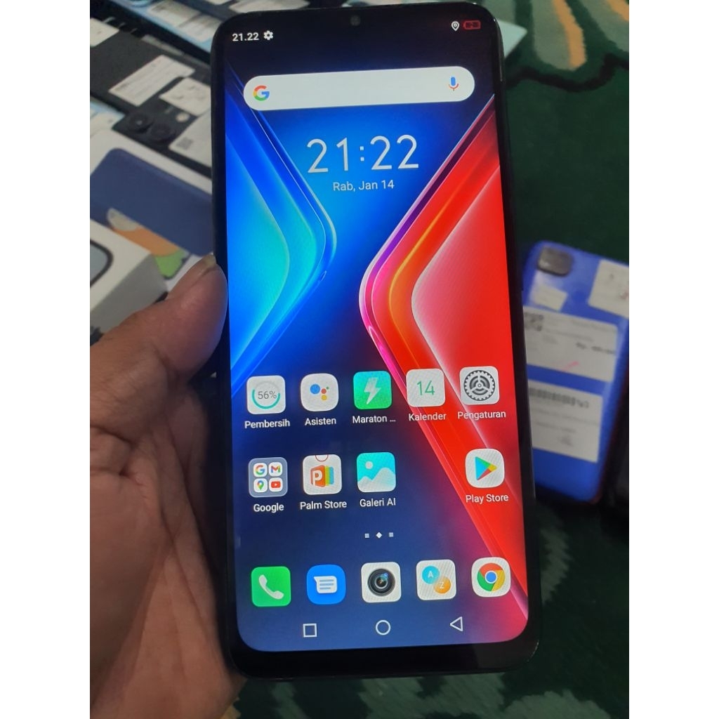 INFINIX HOT 10 PLAY RAM 3/32 SECOND
