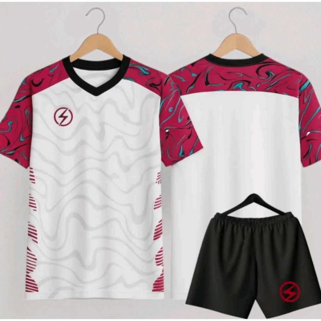 Jersey printing Jersey futsal printing dewasa Baju Futsal Setelan Futsal Dewasa Baju Bola motif prin