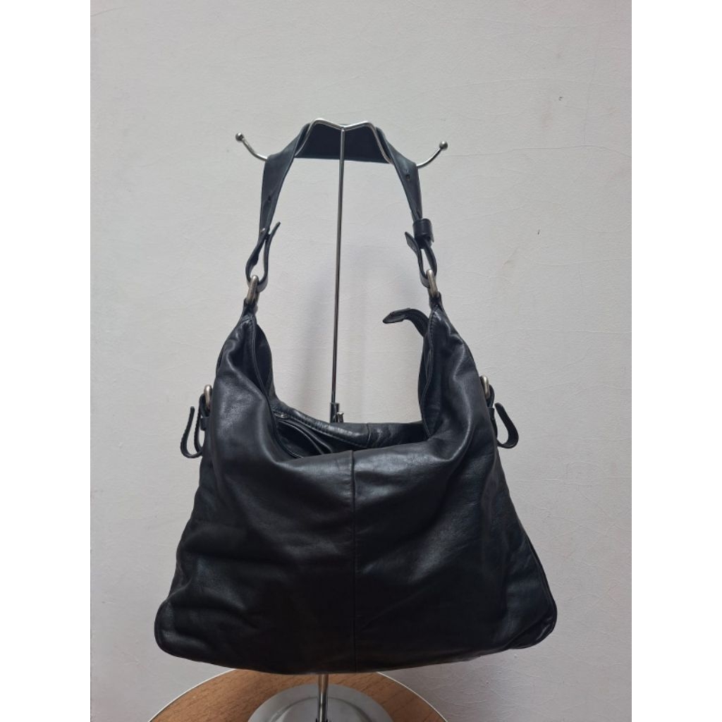 Jeep tas Hobo kulit asli