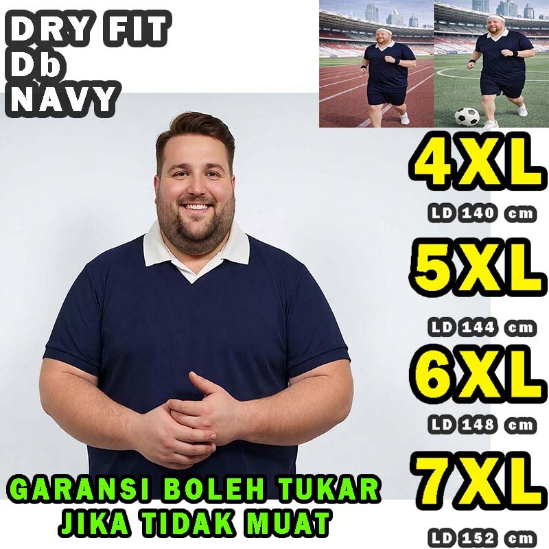 kaos baju olahraga dry fit drifit bola futsal padel golf tennis running badminton jersey gym polo t 