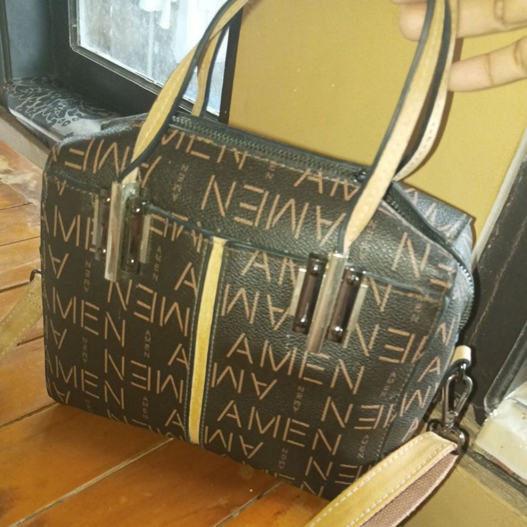 TAS KULIT SINTETIS TEBAL, KOKOH