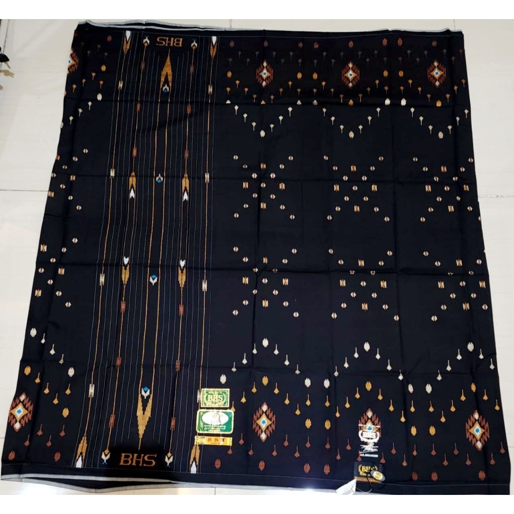 SARUNG BHS SST FS FULL SUTRA SPUNSILK210 GOLD ORIGINAL