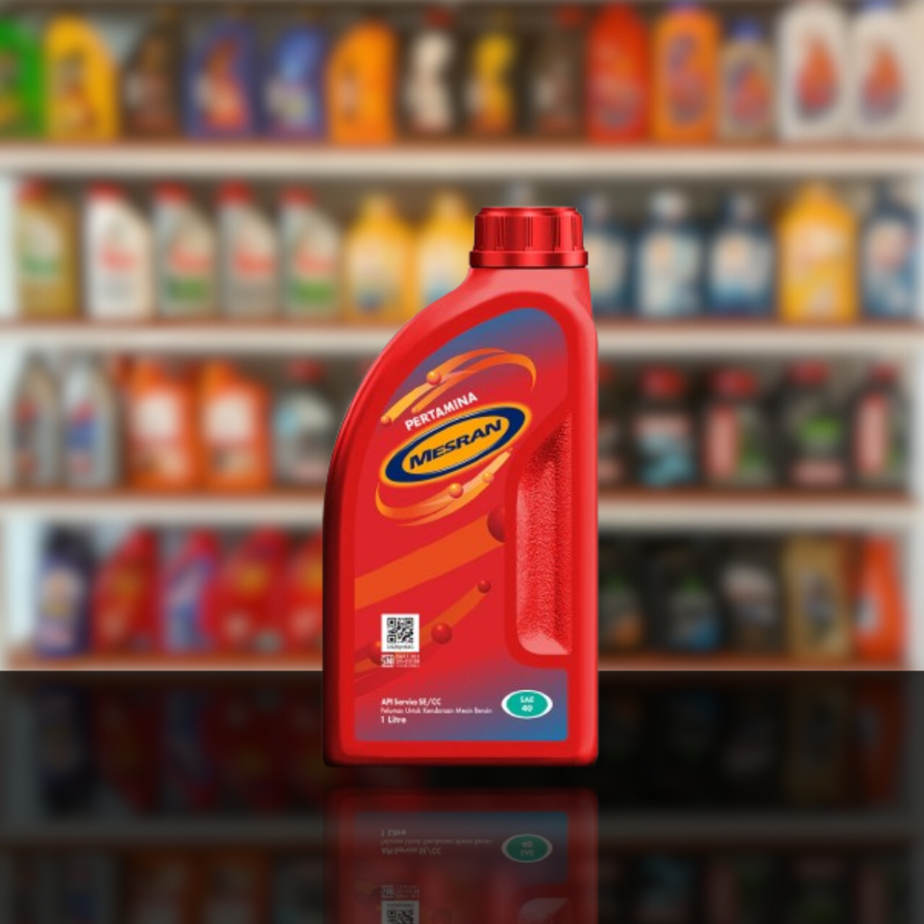 Oli Mesran 40 SAE 40 1L 4L 1000ml 4000ml Oli Mobil