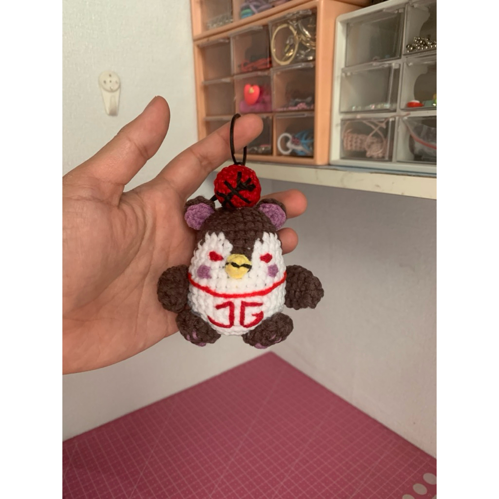 [PO] GUINZLY GMMTV KEYCHAIN RAJUT HANDMADE