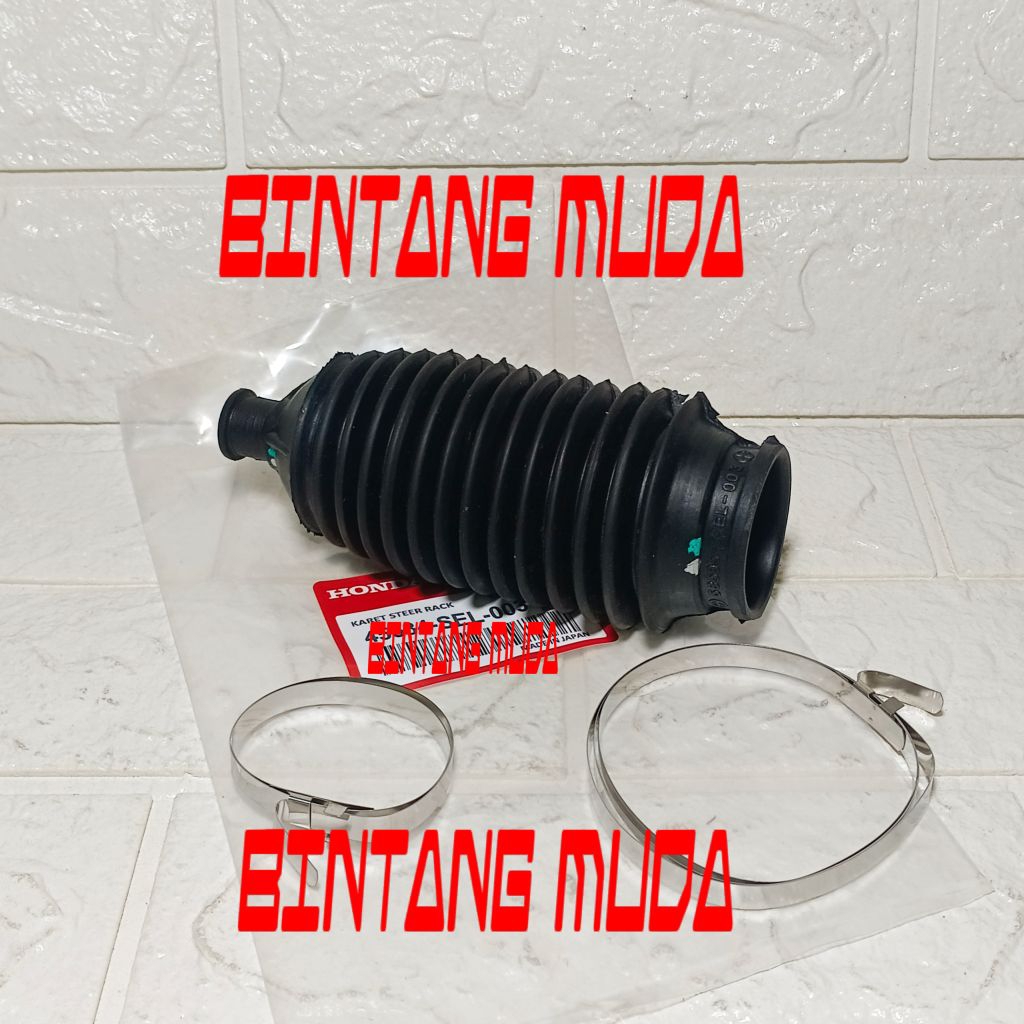 KARET BOOT STIR HONDA JAZZ CITY GD8 KARET BOOT STIR RH JAZZ GD3 OLD 45535-SEL-003