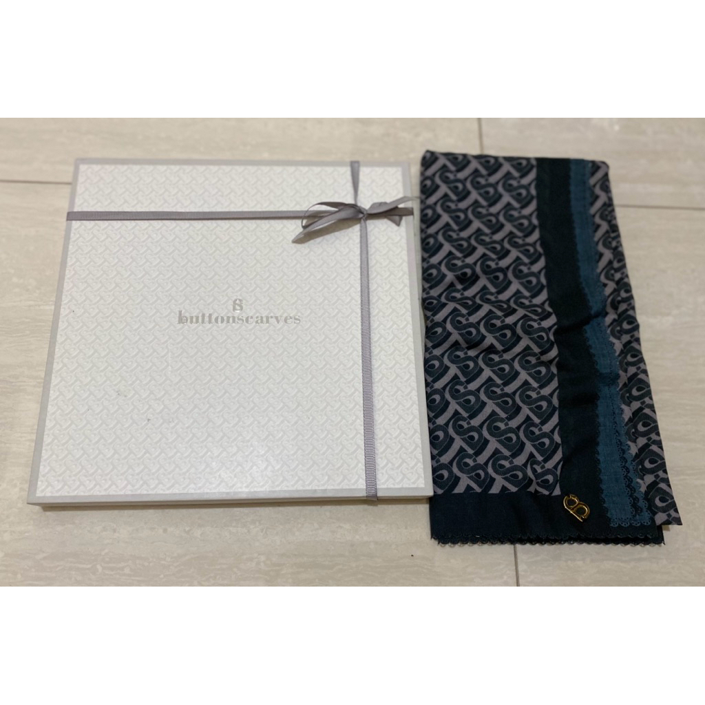 Buttonscarves Bimu Square - Midnight