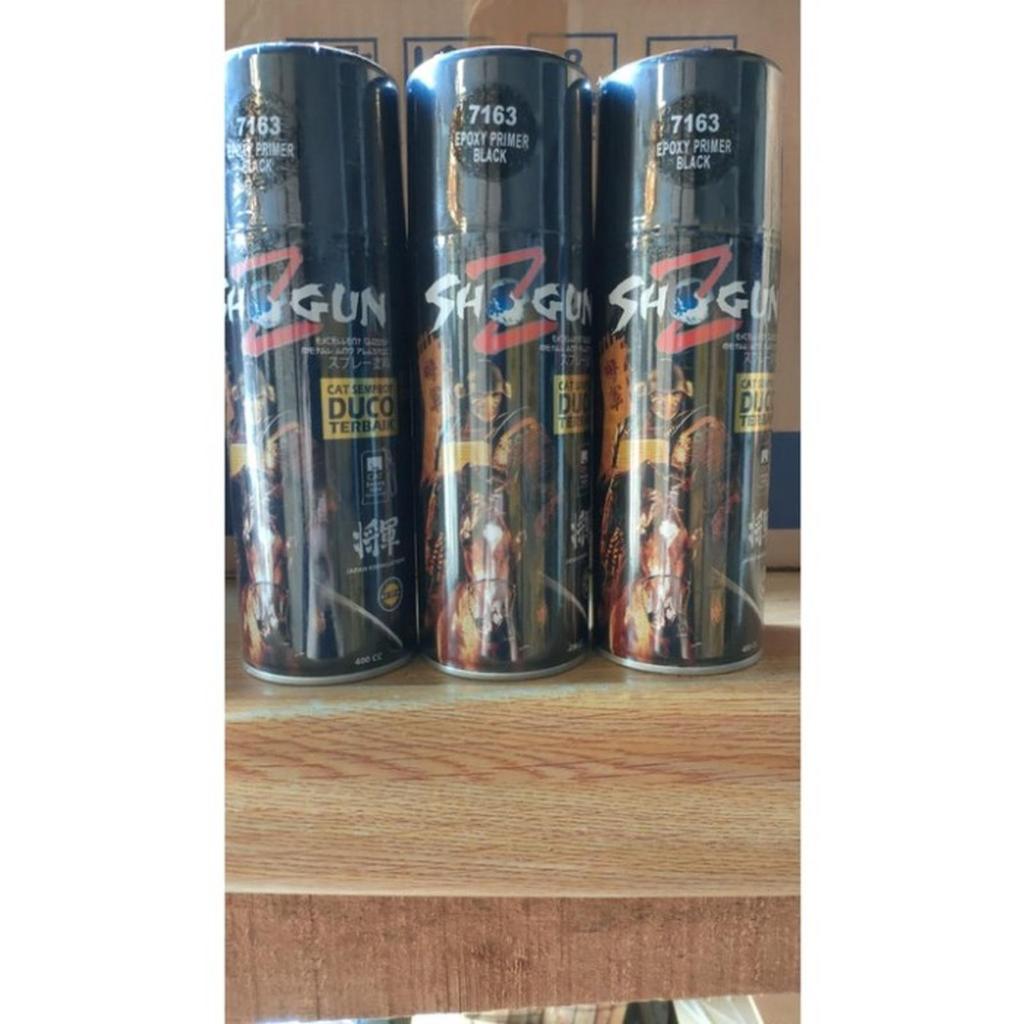 Cat Semprot SHOGUN Z 400ml 7163 Epoxy Primer Black