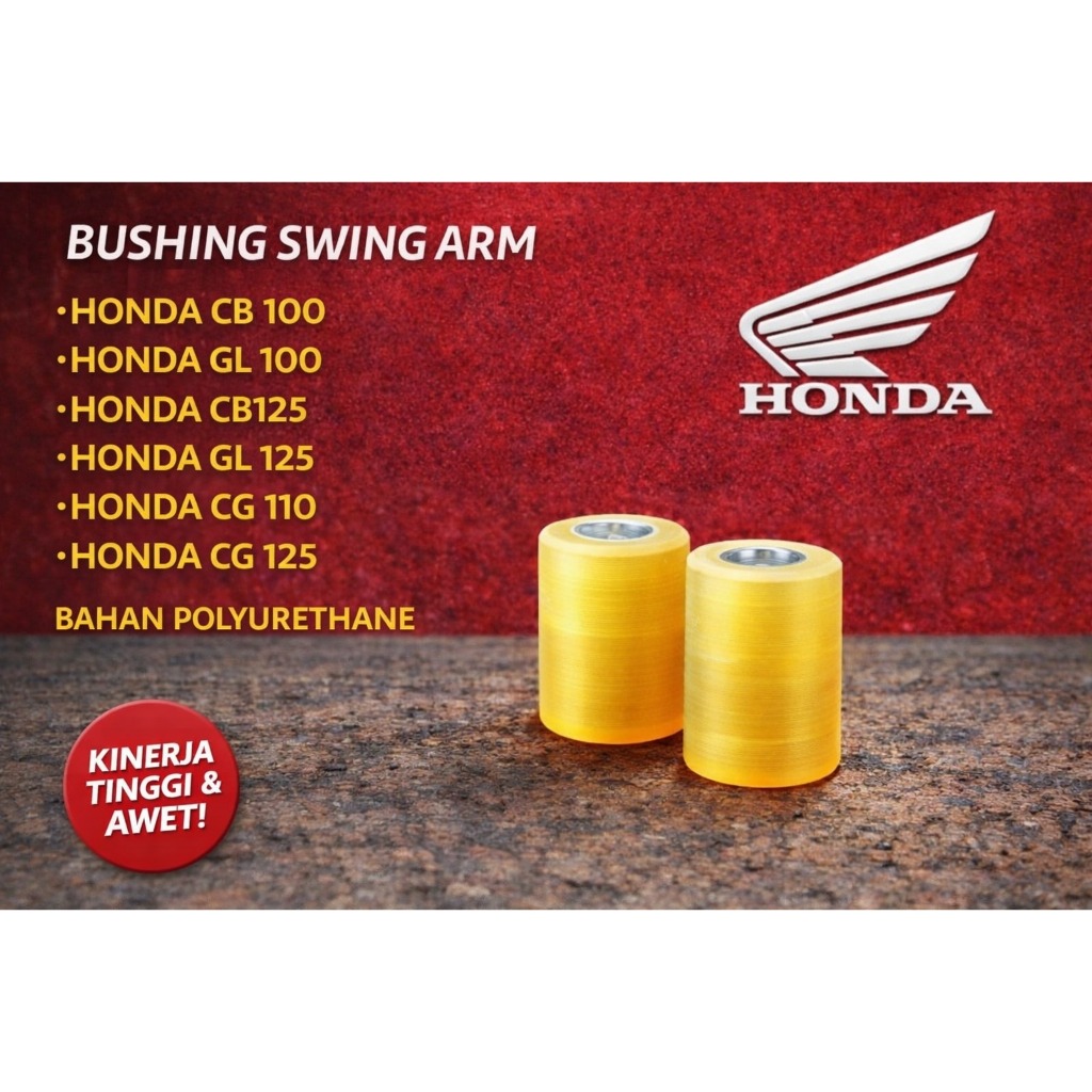 Bosh Arm CB100 GL100 Bushing Arm Honda CB100 GL100 untuk Arm Original Custom Polyurethane