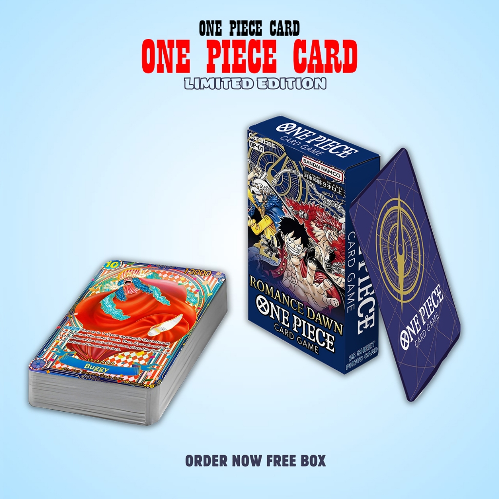 ONE PIECE CARD GAME PREMIUM FREE BOX UNOFFICIAL