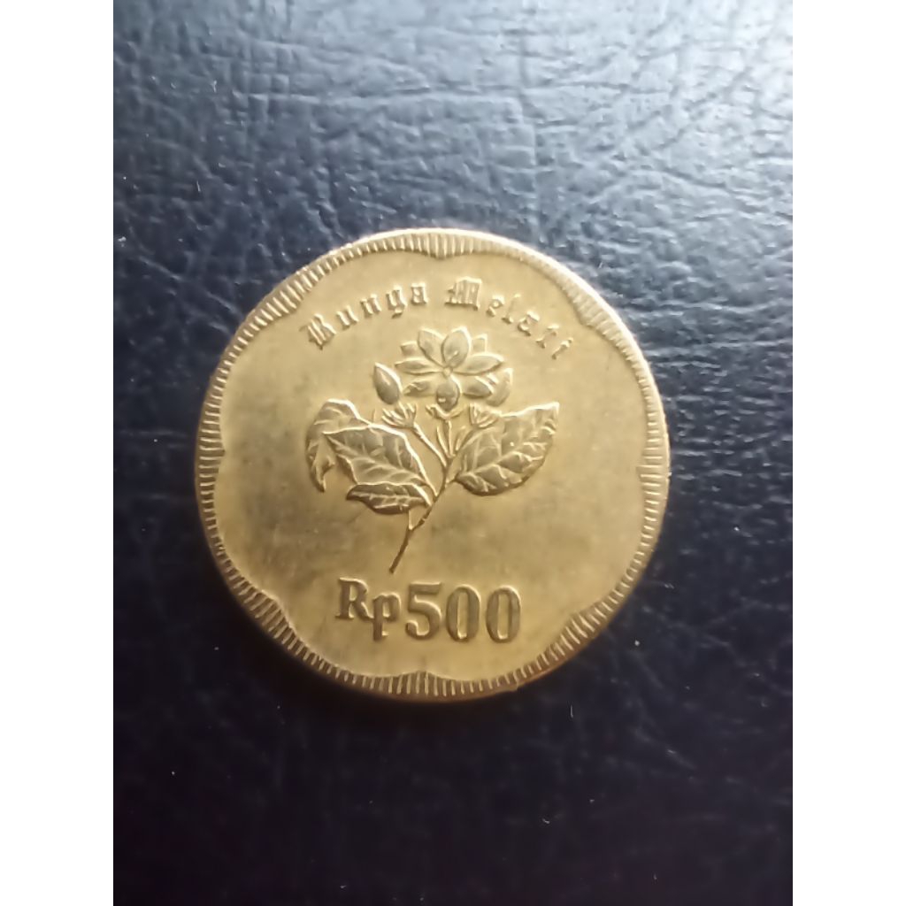 Koin kuno 500 Melati Besar 1992