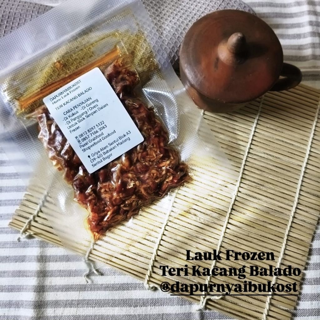 Teri Kacang Balado Frozen