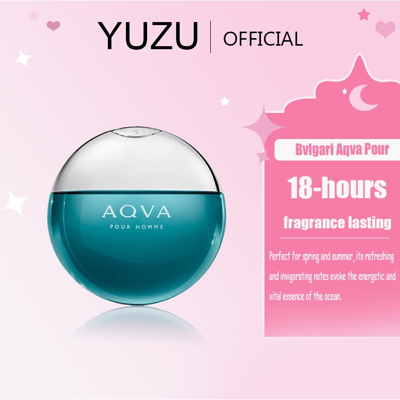 100% Original - Bvlgari Aqva Pour Homme Eau de Toilette / Aqva Pour Homme Marine EDT 100ml