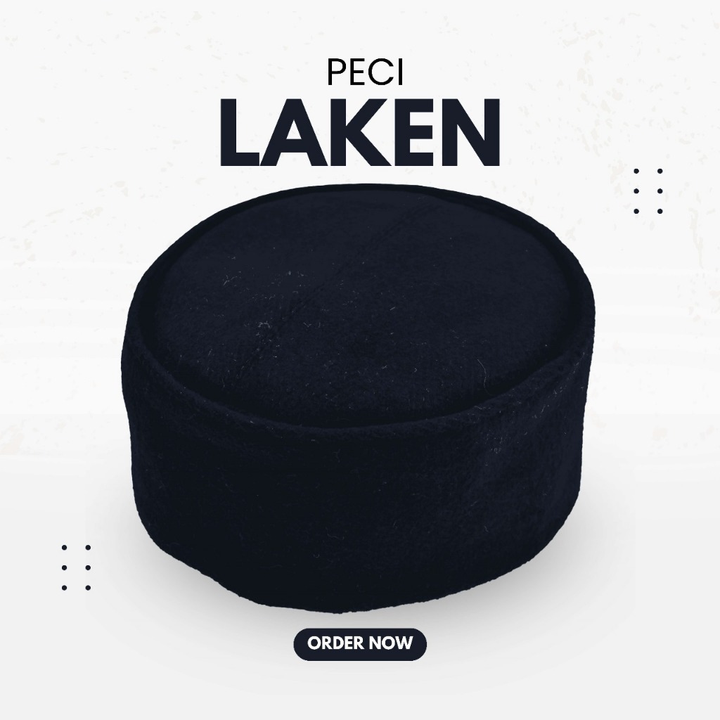 Kopiah peci laken biru dongker motif polos harga terjangkau bagus aneka warna  ukuran dewasa