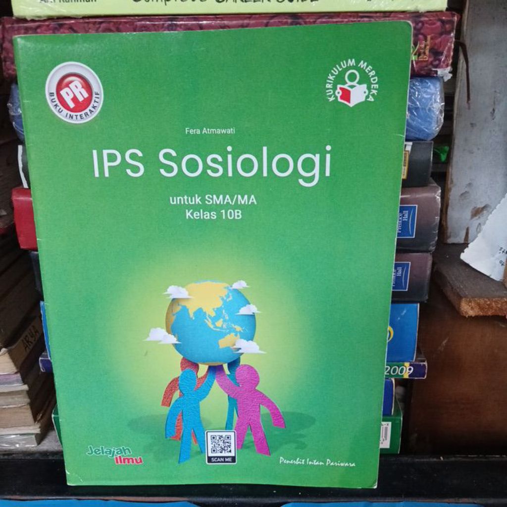 BUKU BEKAS ORIGINAL PR IPS SOSIOLOGI SMA KELAS 10B KURIKULUM MERDEKA