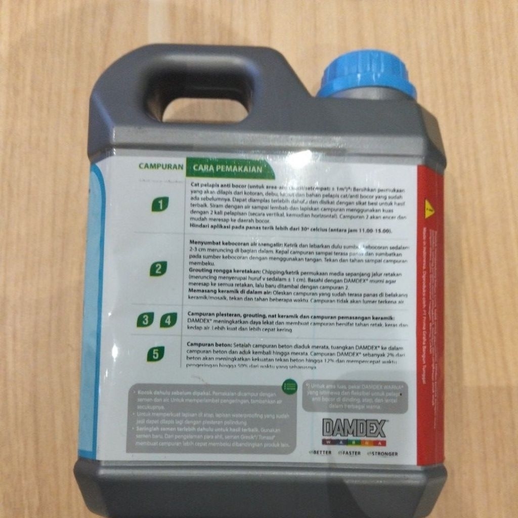 Damdex 1 liter Penguat Beton Multifungsi