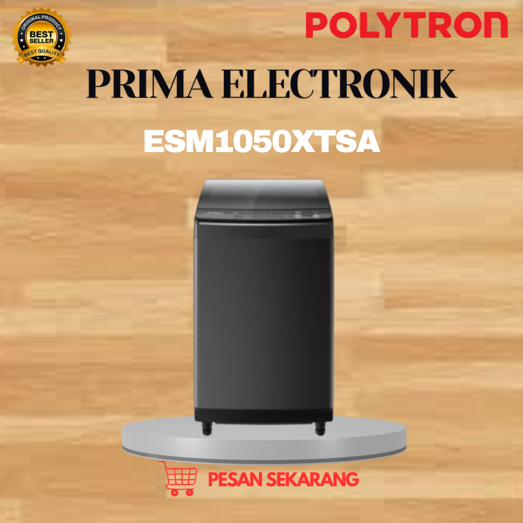 MESIN CUCI SHARP 1 TABUNG ESM1050XTSA 10.5KG/ESM-1050XTSA/ESM 1050XTSA/SHARP MESIN CUCI/MESIN CUCI S
