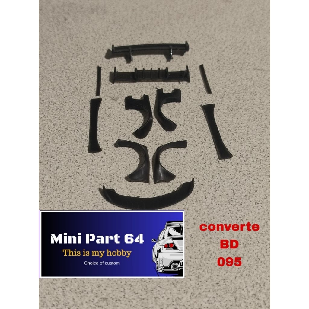mini part 64 Body kit Converte BD 095