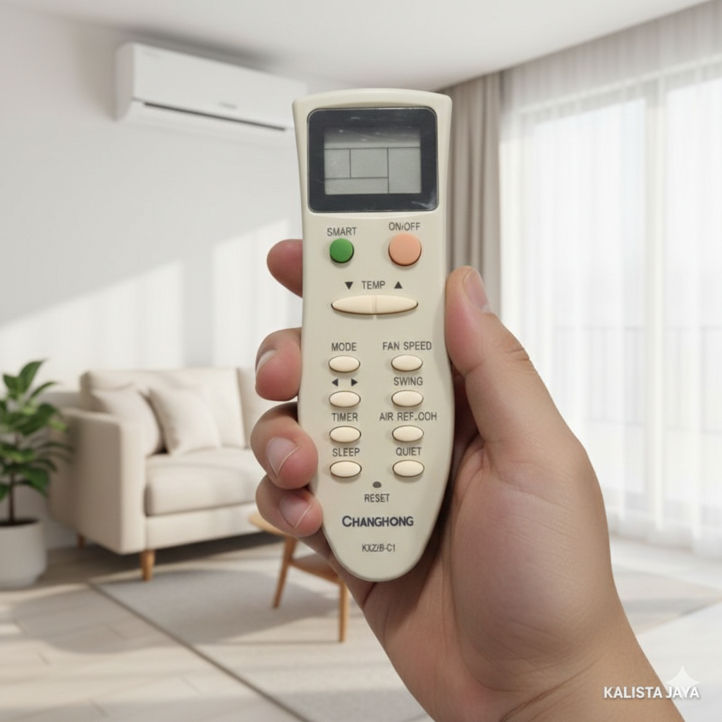 REMOTE AC CHANGHONG KK22B-C1 ORIGINAL ASLI
