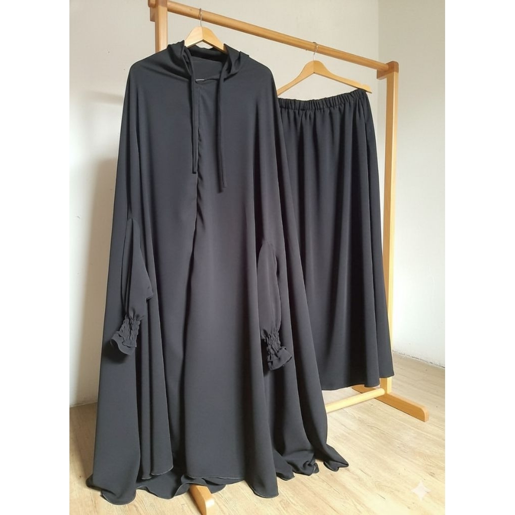 Set khimar + rok umbrella 'Asma