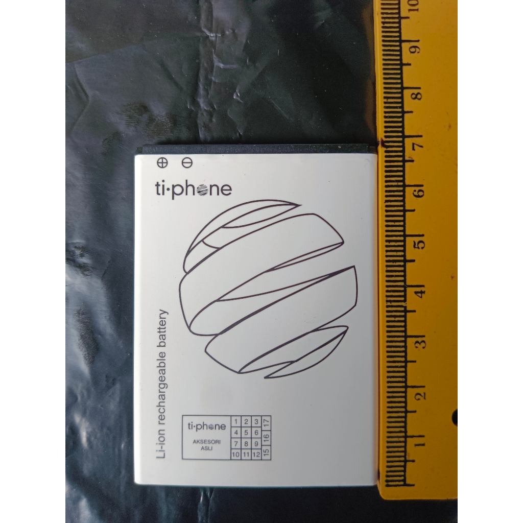 Batre TiPhone A508 Baru Original Kapasitas Real 1420mAh