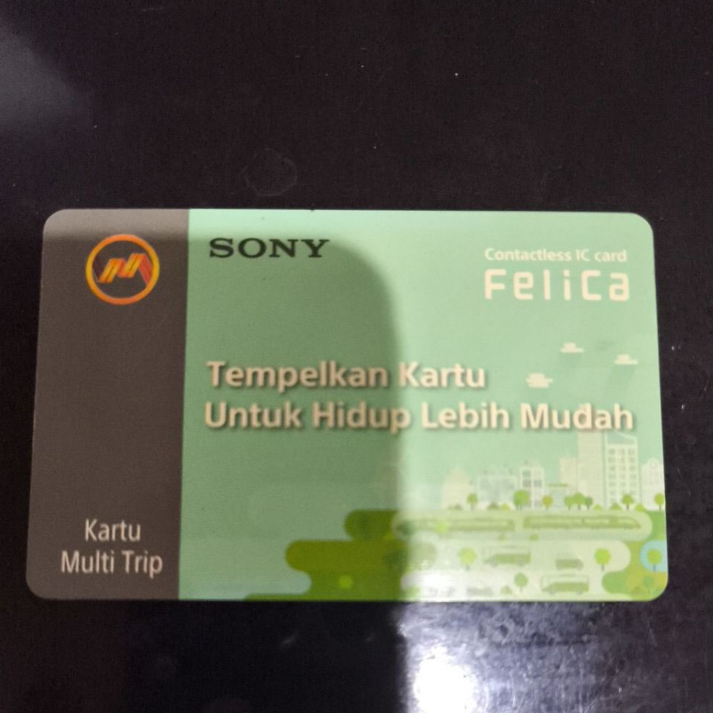 kartu kereta api KMT kartu multi trip