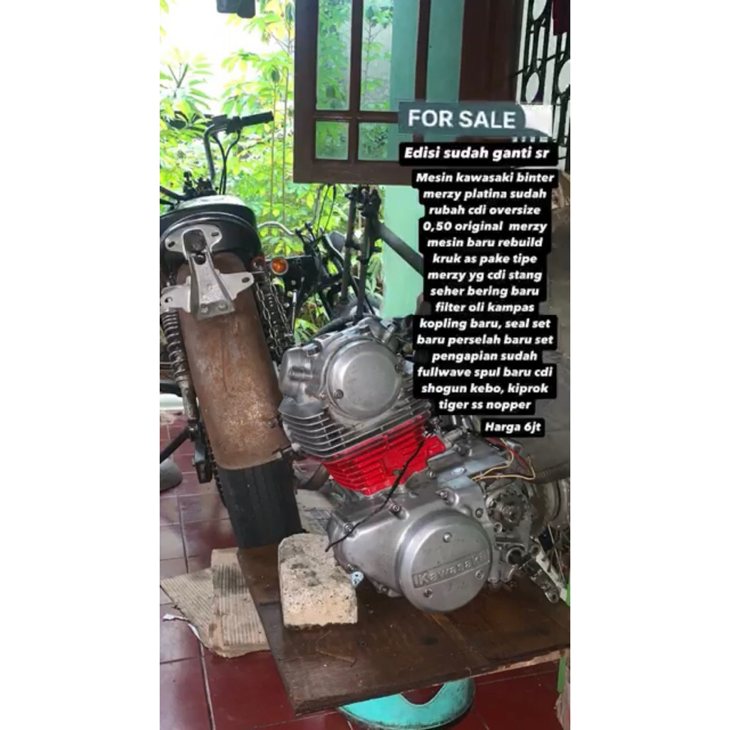 mesin binter merzy kz 200